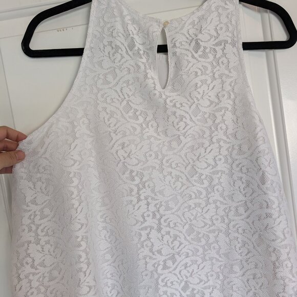 Abercrombie & Fitch Size M flowy tank Y2K lacy - Picture 5 of 5